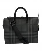 BURBERRYバーバリー）の古着「2WAYブリーフケース」｜ブラック