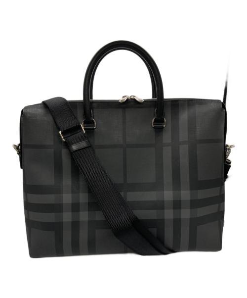 BURBERRY（バーバリー）BURBERRY (バーバリー) 2WAYブリーフケース ブラックの古着・服飾アイテム
