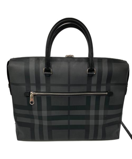BURBERRY（バーバリー）BURBERRY (バーバリー) 2WAYブリーフケース ブラックの古着・服飾アイテム