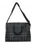 BURBERRY (バーバリー) 2WAYブリーフケース ブラック：30000円