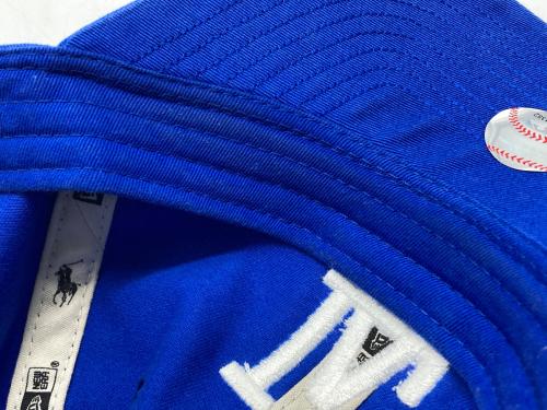 New Era（ニューエラ）New Era (ニューエラ) RALPH LAUREN (ラルフローレン) コラボキャップ ブルーの古着・服飾アイテム