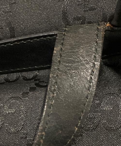 GUCCI（グッチ）GUCCI (グッチ) GGナイロンリュック ブラックの古着・服飾アイテム