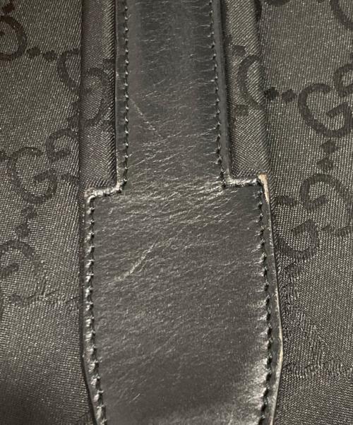 GUCCI（グッチ）GUCCI (グッチ) GGナイロンリュック ブラックの古着・服飾アイテム