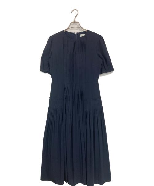 CELFORD（セルフォード）CELFORD (セルフォード) 半袖ワンピース ネイビー サイズ:38の古着・服飾アイテム