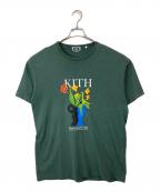 KITHキス）の古着「Still Life Vintage Tee」｜グリーン