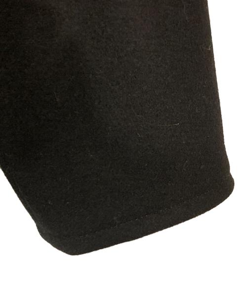 Roen（ロエン）Roen (ロエン) スワロフスキースカル Pコート ブラック サイズ:46の古着・服飾アイテム