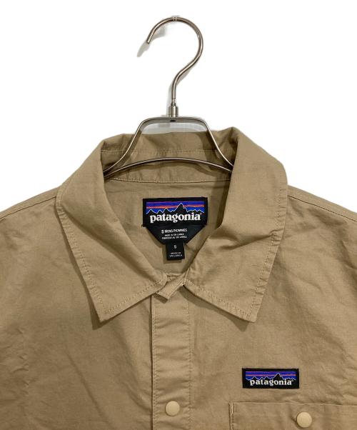 Patagonia（パタゴニア）Patagonia (パタゴニア) ライトウェイト オールウェア ヘンプ コーチズ ジャケット ベージュ サイズ:Sの古着・服飾アイテム