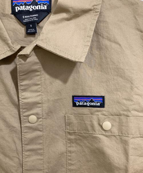 Patagonia（パタゴニア）Patagonia (パタゴニア) ライトウェイト オールウェア ヘンプ コーチズ ジャケット ベージュ サイズ:Sの古着・服飾アイテム