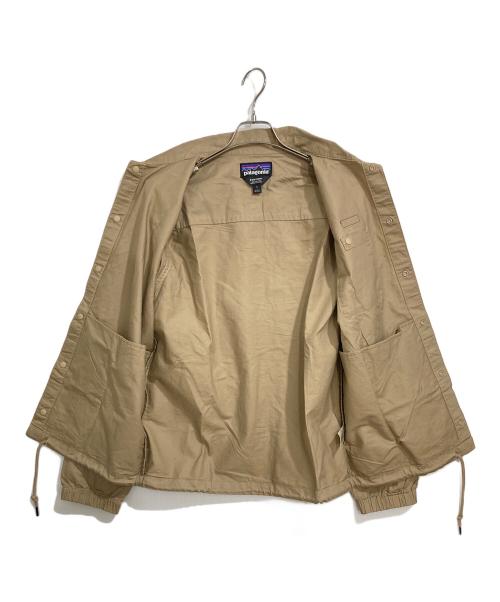 Patagonia（パタゴニア）Patagonia (パタゴニア) ライトウェイト オールウェア ヘンプ コーチズ ジャケット ベージュ サイズ:Sの古着・服飾アイテム