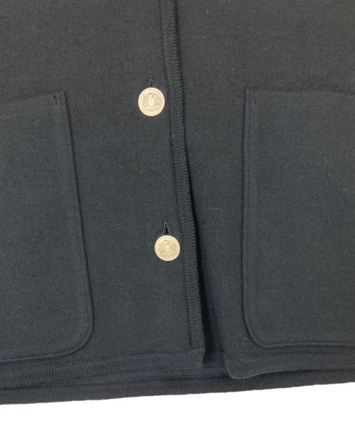 SLOBE IENA（スローブ イエナ）SLOBE IENA (スローブ イエナ) ダブルフェイスニットジャケット ブラック サイズ:FREEの古着・服飾アイテム