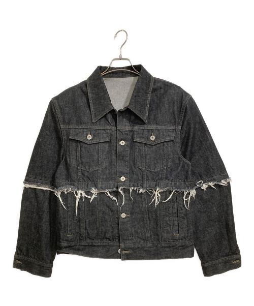 MAISON SPECIAL（メゾンスペシャル）MAISON SPECIAL (メゾンスペシャル) マルチウェイデニムジャケット ブラック サイズ:FREEの古着・服飾アイテム