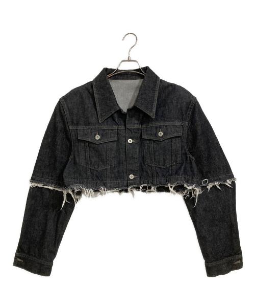 MAISON SPECIAL（メゾンスペシャル）MAISON SPECIAL (メゾンスペシャル) マルチウェイデニムジャケット ブラック サイズ:FREEの古着・服飾アイテム