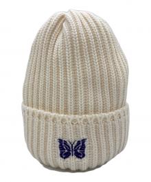 Needles（ニードルズ）の古着「ニット帽/Watch Cap Merino wool」｜アイボリー