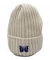 Needles（ニードルズ）の古着「ニット帽/Watch Cap Merino wool」｜アイボリー