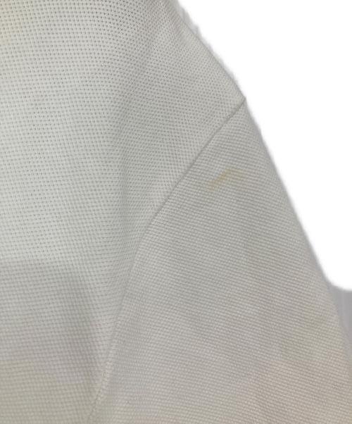 POLO RALPH LAUREN（ポロ・ラルフローレン）POLO RALPH LAUREN (ポロ・ラルフローレン) vネックポロシャツ ホワイト サイズ:Lの古着・服飾アイテム
