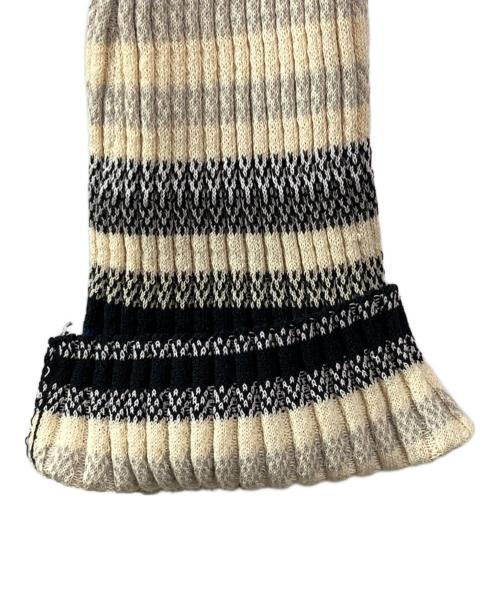 Ameri（アメリ）AMERI (アメリ) MULTI BORDER KNIT DRESS アイボリー サイズ:Mの古着・服飾アイテム