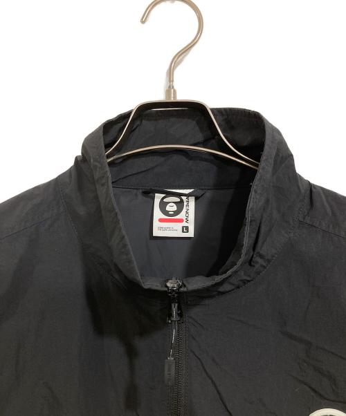 Aape BY A BATHING APE（エーエイプ バイ アベイシングエイプ）Aape BY A BATHING APE (エーエイプ バイ アベイシングエイプ) ナイロンジャケット ブラック サイズ:Lの古着・服飾アイテム