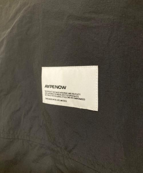 Aape BY A BATHING APE（エーエイプ バイ アベイシングエイプ）Aape BY A BATHING APE (エーエイプ バイ アベイシングエイプ) ナイロンジャケット ブラック サイズ:Lの古着・服飾アイテム