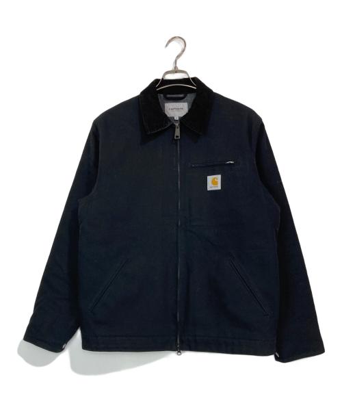 Carhartt WIP（カーハート ワーク イン プログレス）CARHARTT WIP (カーハート ワークインプログレス) デトロイトジャケット ブラック サイズ:Ⅿの古着・服飾アイテム