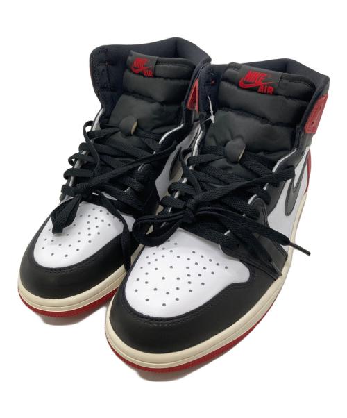 NIKE（ナイキ）NIKE (ナイキ) エアジョーダン1 レトロ ハイ OG レッド×ブラック サイズ:27.5 未使用品の古着・服飾アイテム