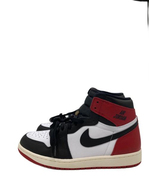 NIKE（ナイキ）NIKE (ナイキ) エアジョーダン1 レトロ ハイ OG レッド×ブラック サイズ:27.5 未使用品の古着・服飾アイテム