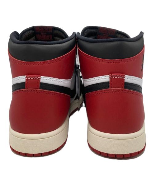 NIKE（ナイキ）NIKE (ナイキ) エアジョーダン1 レトロ ハイ OG レッド×ブラック サイズ:27.5 未使用品の古着・服飾アイテム
