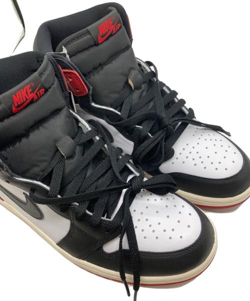 NIKE（ナイキ）NIKE (ナイキ) エアジョーダン1 レトロ ハイ OG レッド×ブラック サイズ:27.5 未使用品の古着・服飾アイテム