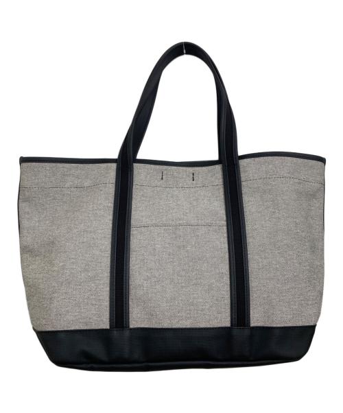 PORTER（ポーター）PORTER (ポーター) TOTE BAG(L) グレー×ブラックの古着・服飾アイテム