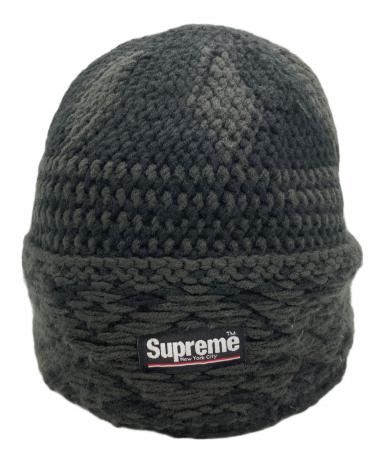 中古・古着通販】SUPREME (シュプリーム) Diamond Beanie ブラック