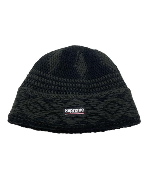 SUPREME（シュプリーム）SUPREME (シュプリーム) Diamond Beanie ブラックの古着・服飾アイテム