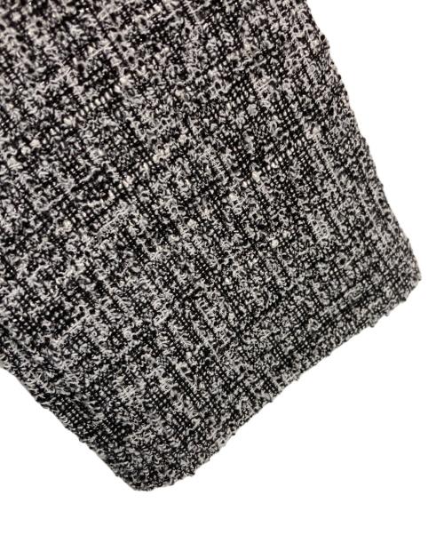 M ME EME（エムミーエメ）M me eme (エムミーエメ) Knit tweed ensemble mini onepiece ブラック サイズ:FREEの古着・服飾アイテム