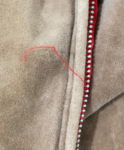 AVIREX（アヴィレックス）AVIREX (アヴィレックス) ピンナップガールリバーシブルジャケット ブラウン×レッド サイズ:Lの古着・服飾アイテム