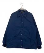 BLUCO WORK GARMENTブルコ ワーク ガーメント）の古着「QUILTING COACH JACKET」｜ネイビー