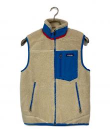 Patagonia（パタゴニア）の古着「Classic RETRO-X VEST」｜ベージュ×ブルー