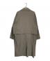 YOKE (ヨーク) 3WAY BAL COLLAR SHARE COAT ブラウン サイズ:S：17000円