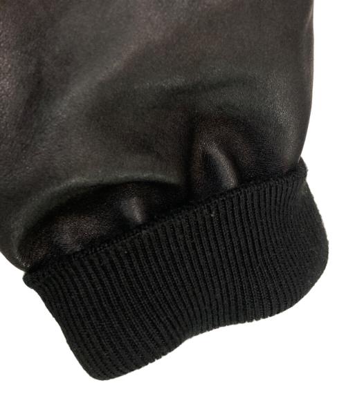 Schott（ショット）Schott (ショット) LEATHER BOWERY JACKET ブラック サイズ:Lの古着・服飾アイテム