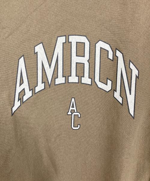L'appartement（アパルトモン）L'Appartement (アパルトモン) Americana (アメリカーナ) HALF SLEEVE SWEAT ブラウン サイズ:Free 未使用品の古着・服飾アイテム