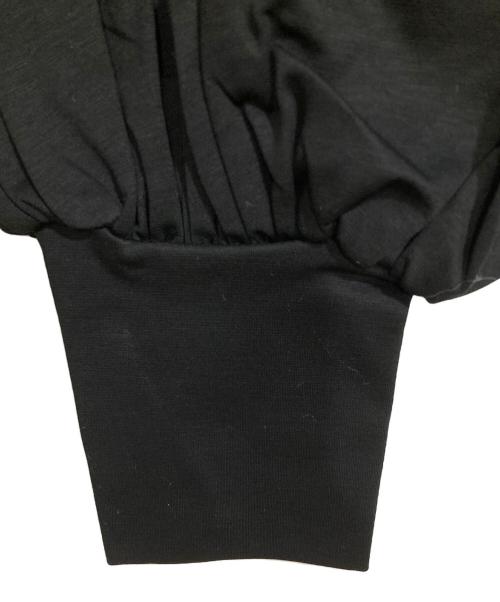 Lisiere（リジェール）Lisiere (リジェール) Gather Long sleeve Tee ブラック サイズ:999 未使用品の古着・服飾アイテム