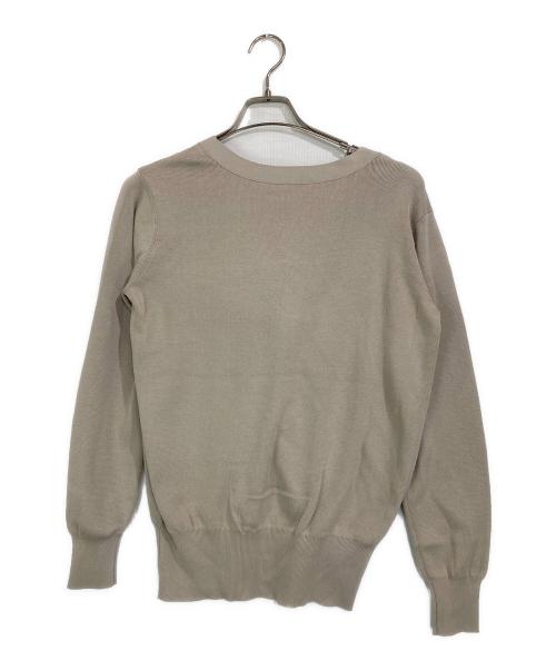 DEUXIEME CLASSE（ドゥーズィエム クラス）DEUXIEME CLASSE (ドゥーズィエム クラス) Silk*CTN 2Wayカーディガン ベージュ サイズ:FREE 未使用品の古着・服飾アイテム