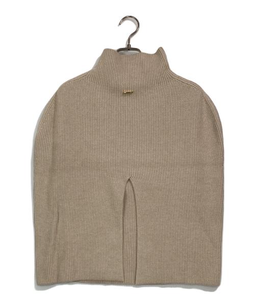 MUSE de Deuxieme Classe（ミューズ ドゥーズィエム クラス）MUSE de Deuxieme Classe (ミューズ ドゥーズィエム クラス) ニットベスト ベージュ サイズ:FREEの古着・服飾アイテム