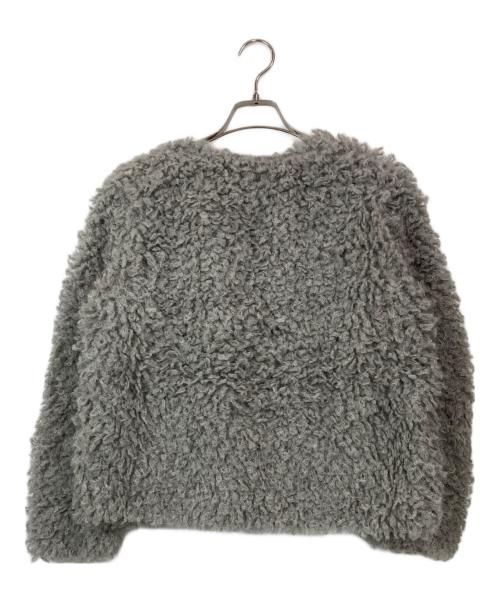 mia PERU（ミア ペルー）mia PERU (ミア ペルー) MIA / TEDDY ジャケット グレー サイズ:FREEの古着・服飾アイテム