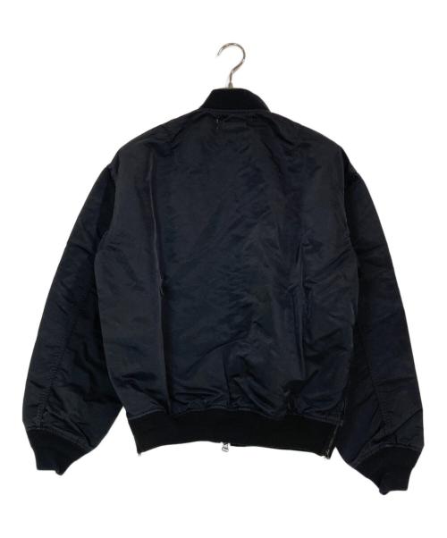 REMI RELIEF（レミレリーフ）REMI RELIEF (レミレリーフ) L'Appartement (アパルトモン) Side Zip MA-1 F ブラック サイズ:FREEの古着・服飾アイテム