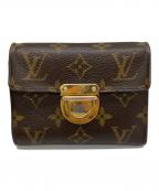 LOUIS VUITTONルイ ヴィトン）の古着「3つ折り財布」｜ブラウン