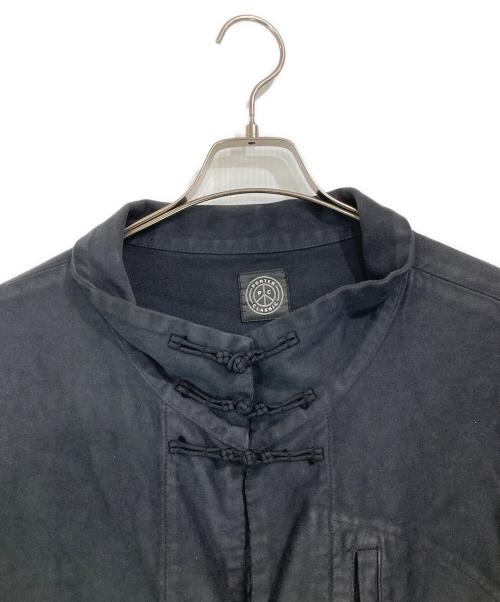 Porter Classic（ポータークラシック）Porter Classic (ポータークラシック) モールスキンチャイナジャケット ブラック サイズ:４の古着・服飾アイテム