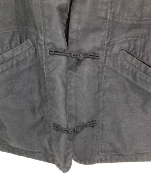Porter Classic（ポータークラシック）Porter Classic (ポータークラシック) モールスキンチャイナジャケット ブラック サイズ:４の古着・服飾アイテム