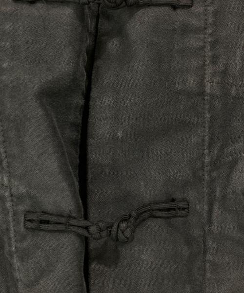 Porter Classic（ポータークラシック）Porter Classic (ポータークラシック) モールスキンチャイナジャケット ブラック サイズ:４の古着・服飾アイテム