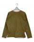 ISSEY MIYAKE MEN (イッセイミヤケメン) カットオフデザイン ヘビーウェイト L/S カーキ サイズ:3：8000円