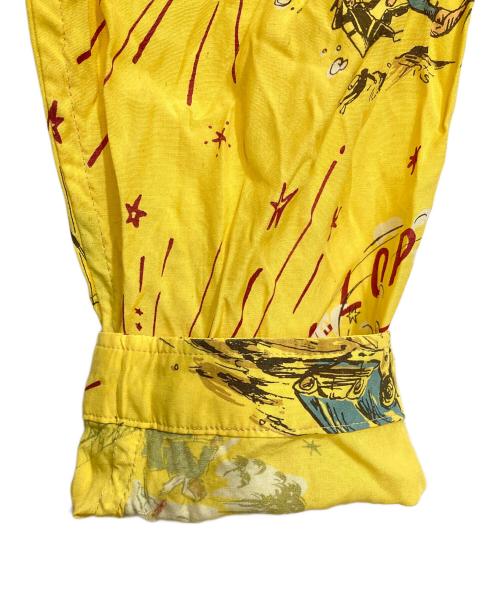 Porter Classic（ポータークラシック）Porter Classic (ポータークラシック) 22SS 落ちこぼれスパイ チャイナシャツ イエロー サイズ:2の古着・服飾アイテム