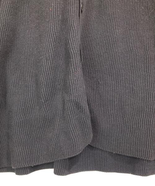YOKE（ヨーク）YOKE (ヨーク) RIB KNITTED SHIRT ブラック サイズ:２の古着・服飾アイテム