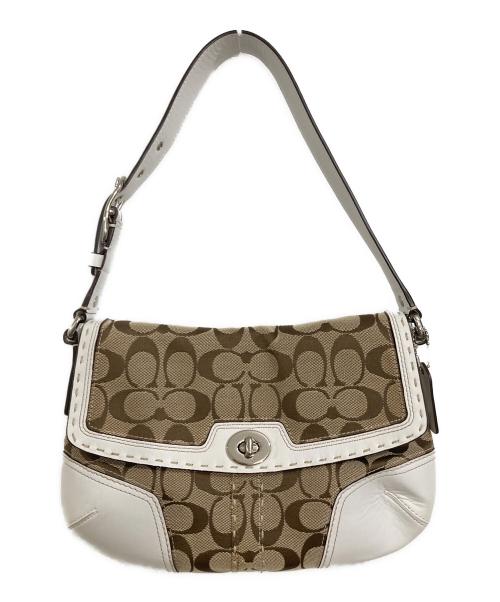 COACH（コーチ）COACH (コーチ) ワンショルダーバッグ ブラウンの古着・服飾アイテム
